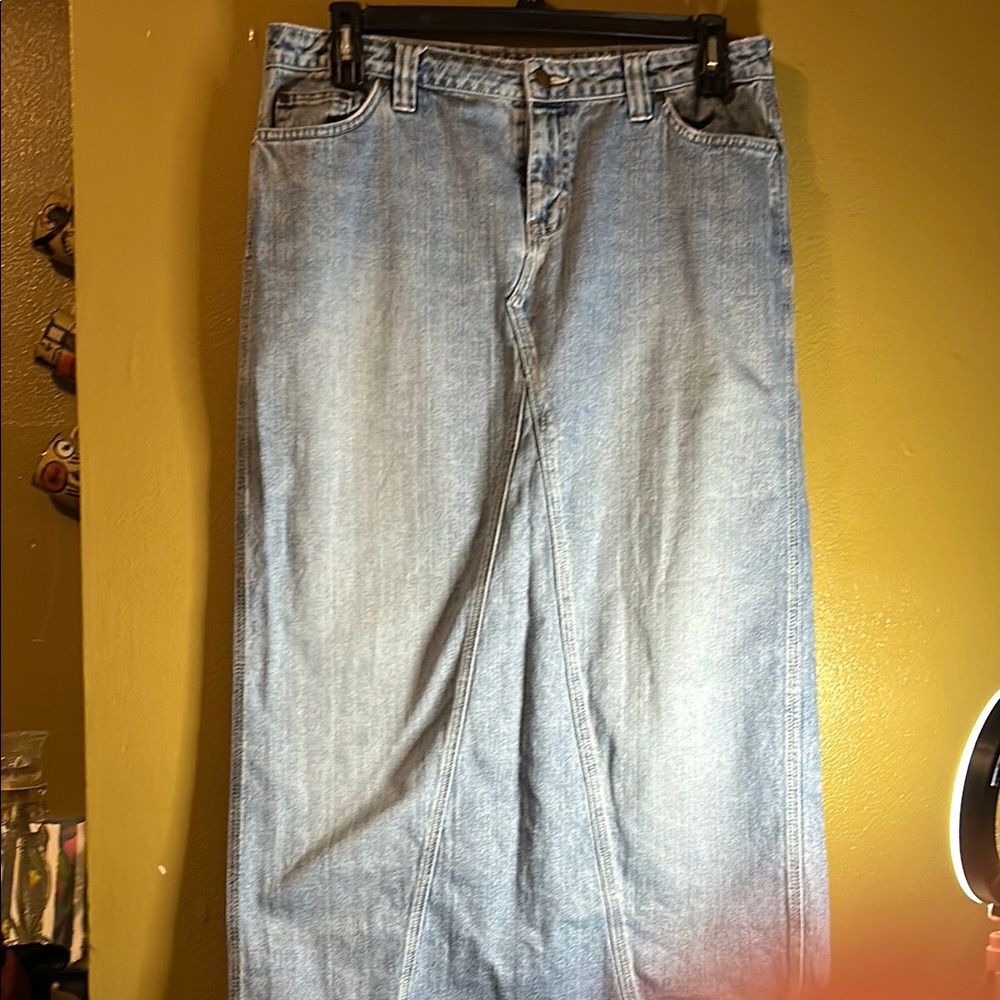 Cato Blue Skirt with Casual Style